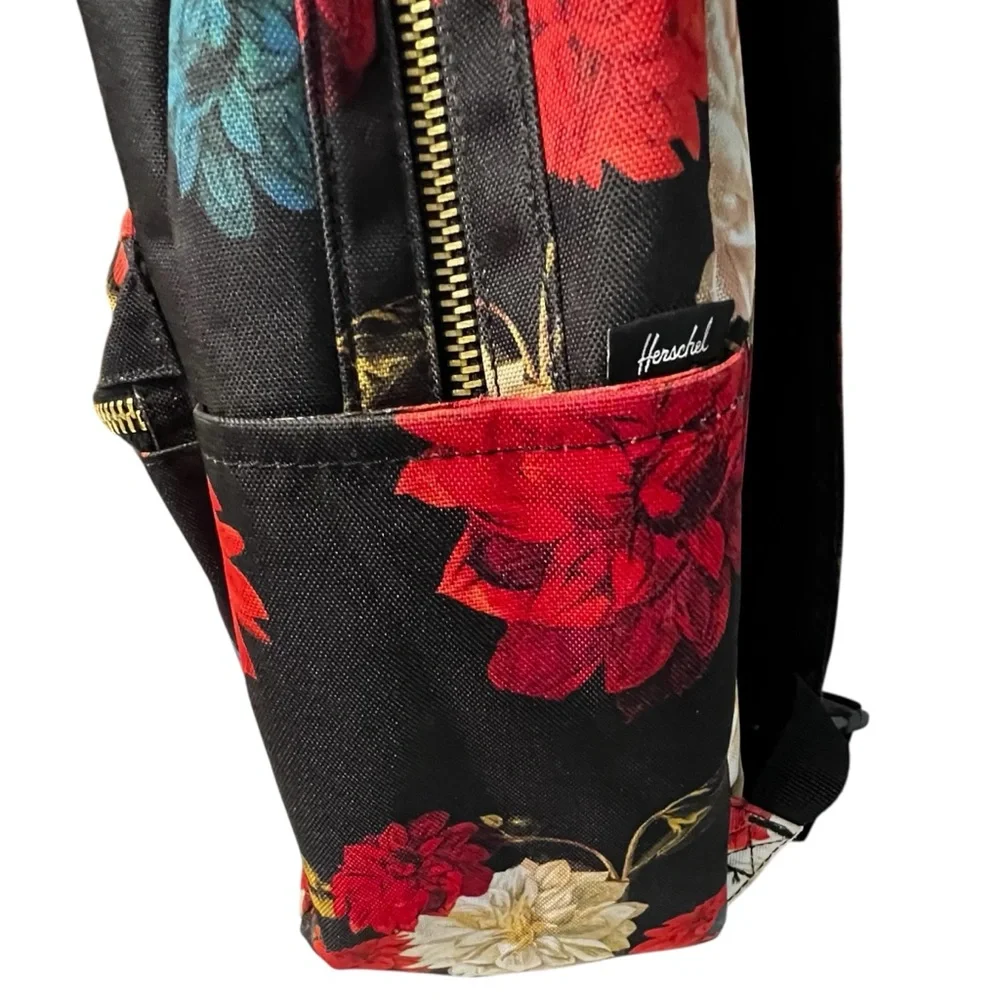 herschel backpack dark flowers Little America Summer Floral Black | Our signature backpack HERSCHEL SUPPLY - Accessories -